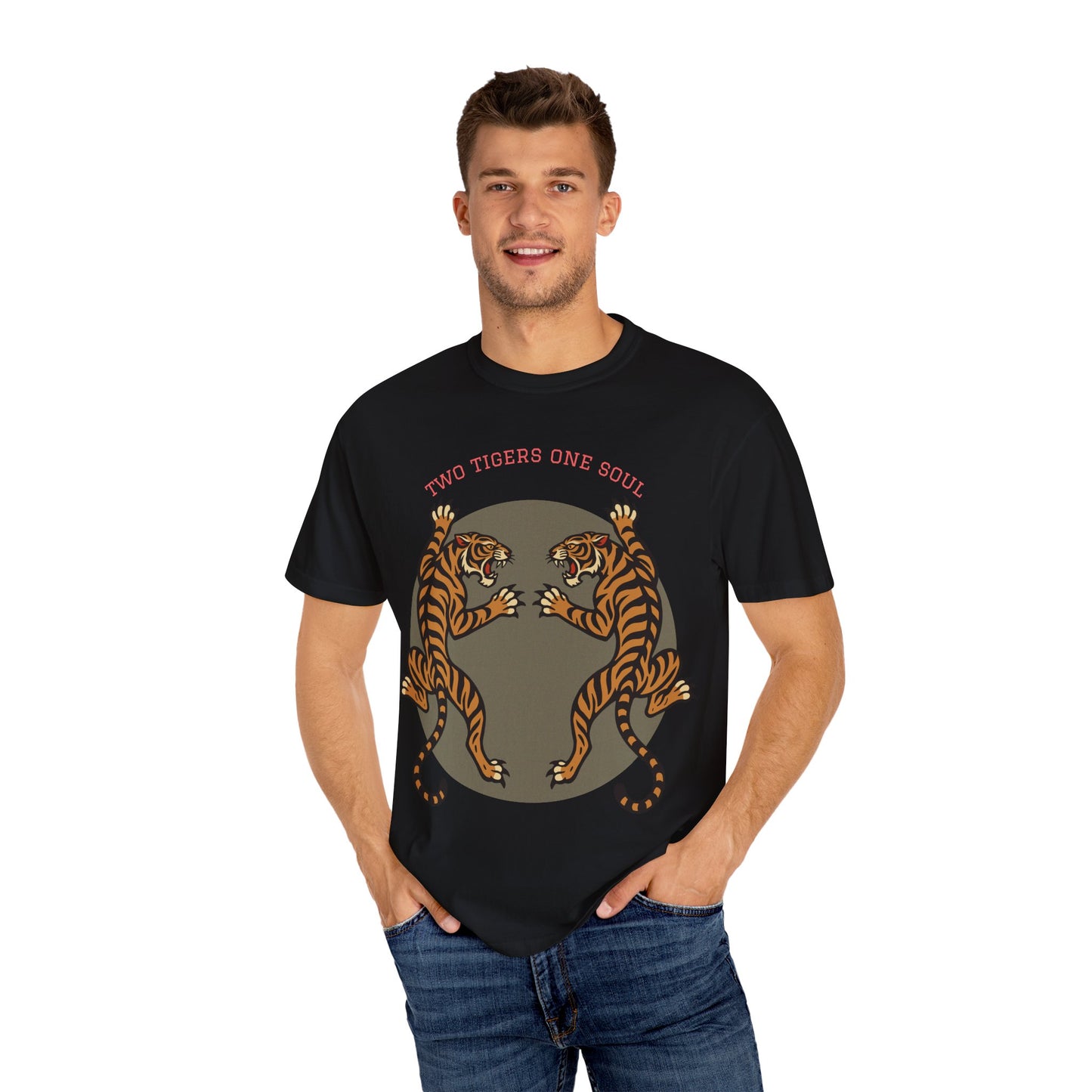 Vintage Crawling Tiger Unisex T-shirt