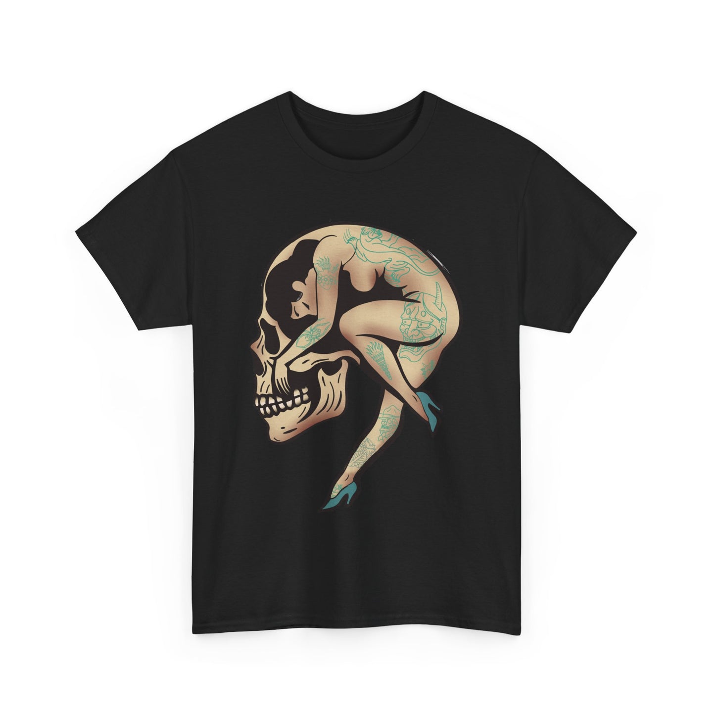 Skull Tattoo - Femme Fatale - Unisex Tee
