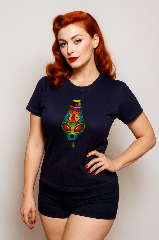 Gamer Alien Lava Lamp Tee