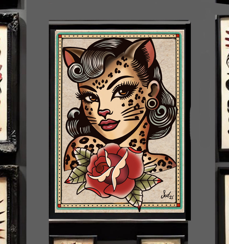 Fine Art Print - Kitty Babe