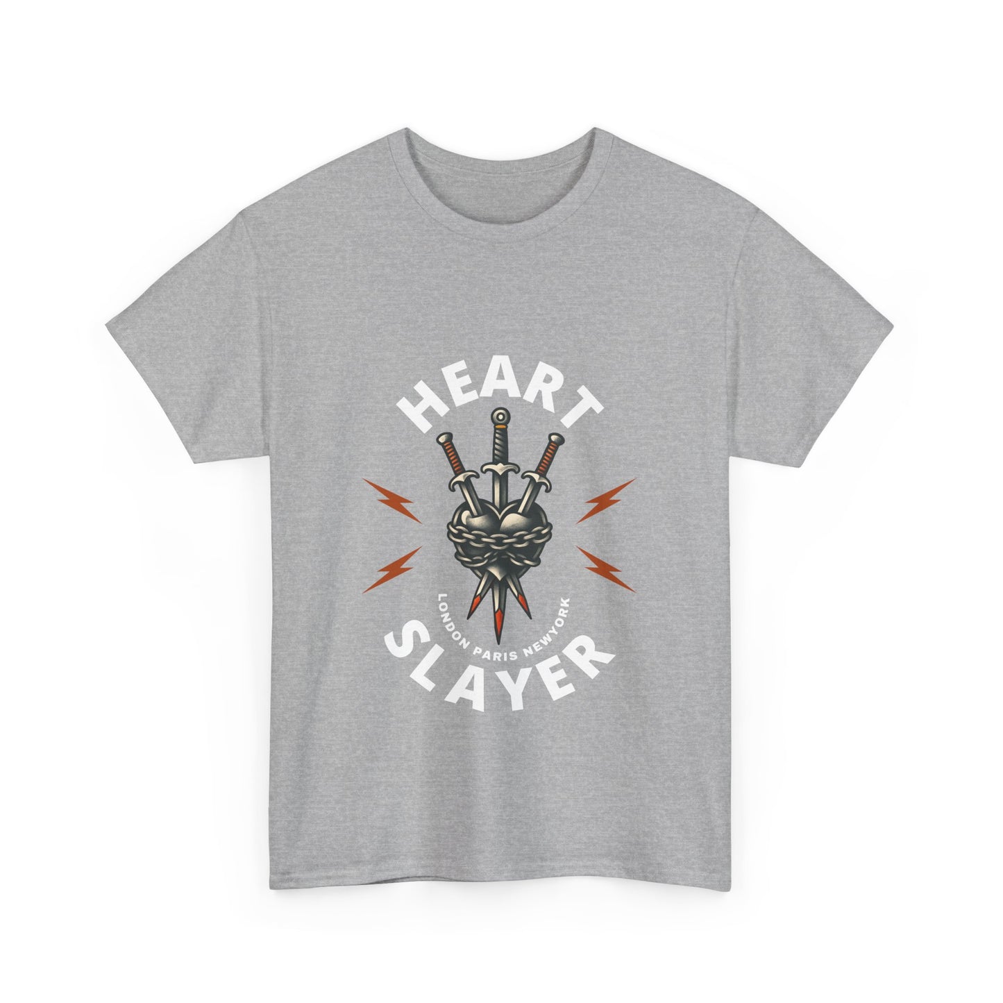 Gothic Tee Heart Slayer Design