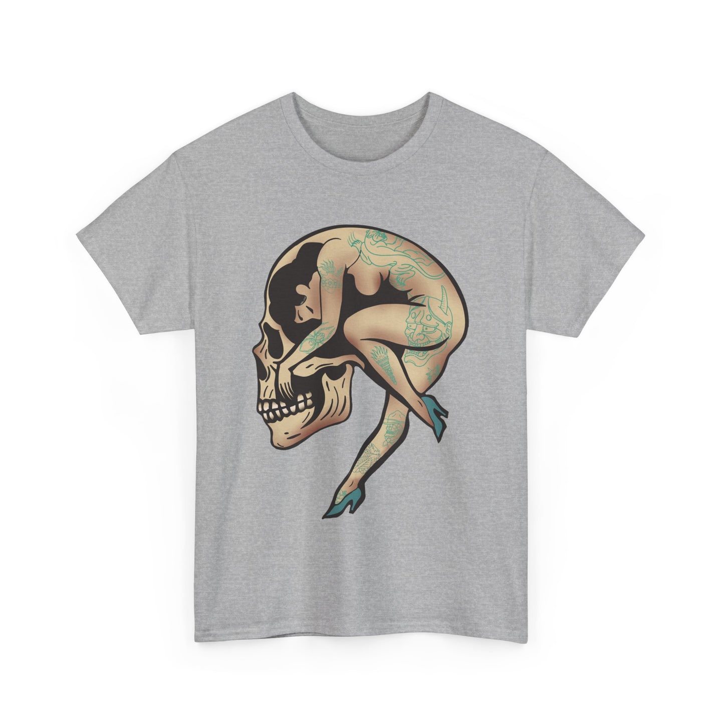 Skull Tattoo - Femme Fatale - Unisex Tee