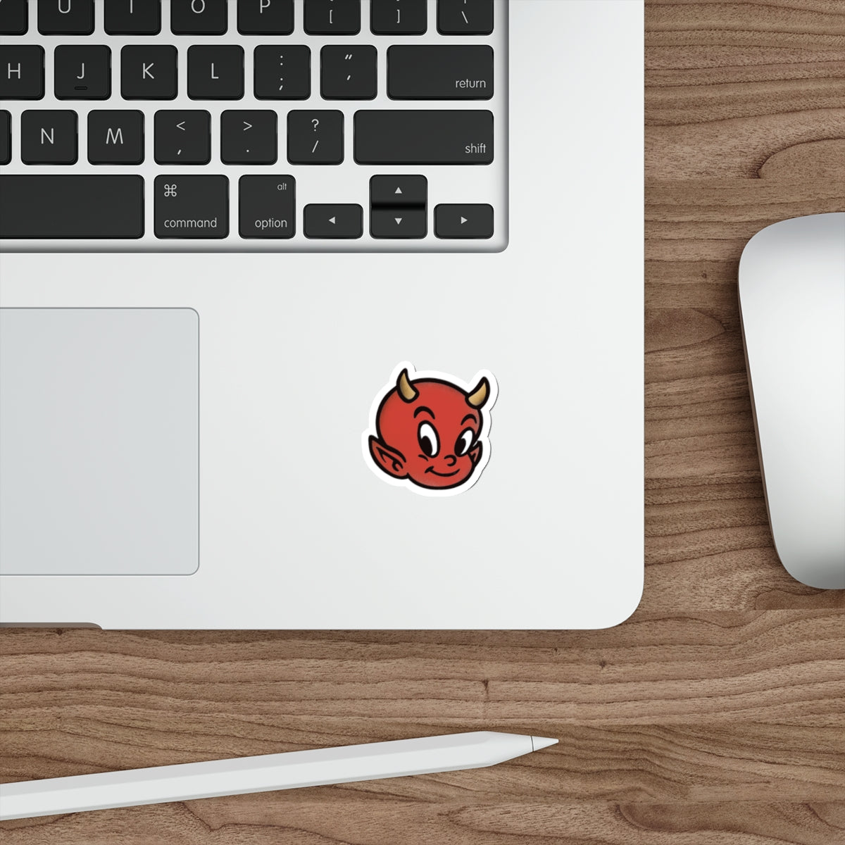 Hot Stuff Playful Devil Die-Cut Stickers | Fun Decor for Laptops, Water Bottles, Scrapbooking, Halloween, Gifts