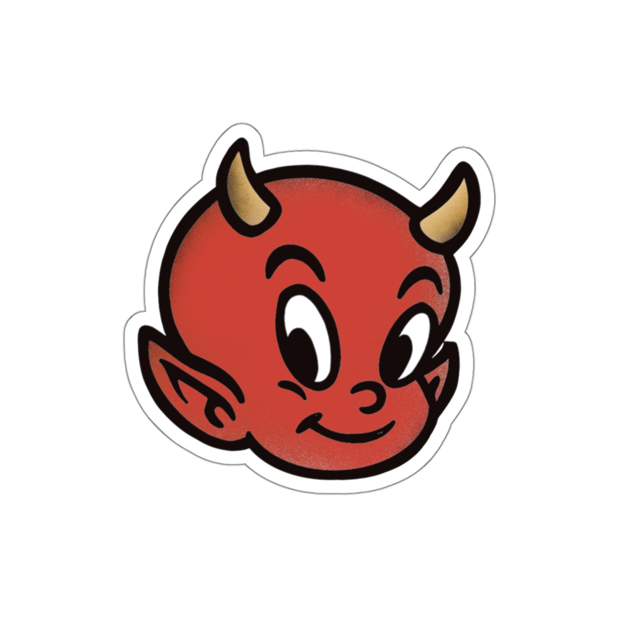 Hot Stuff Playful Devil Die-Cut Stickers | Fun Decor for Laptops, Water Bottles, Scrapbooking, Halloween, Gifts