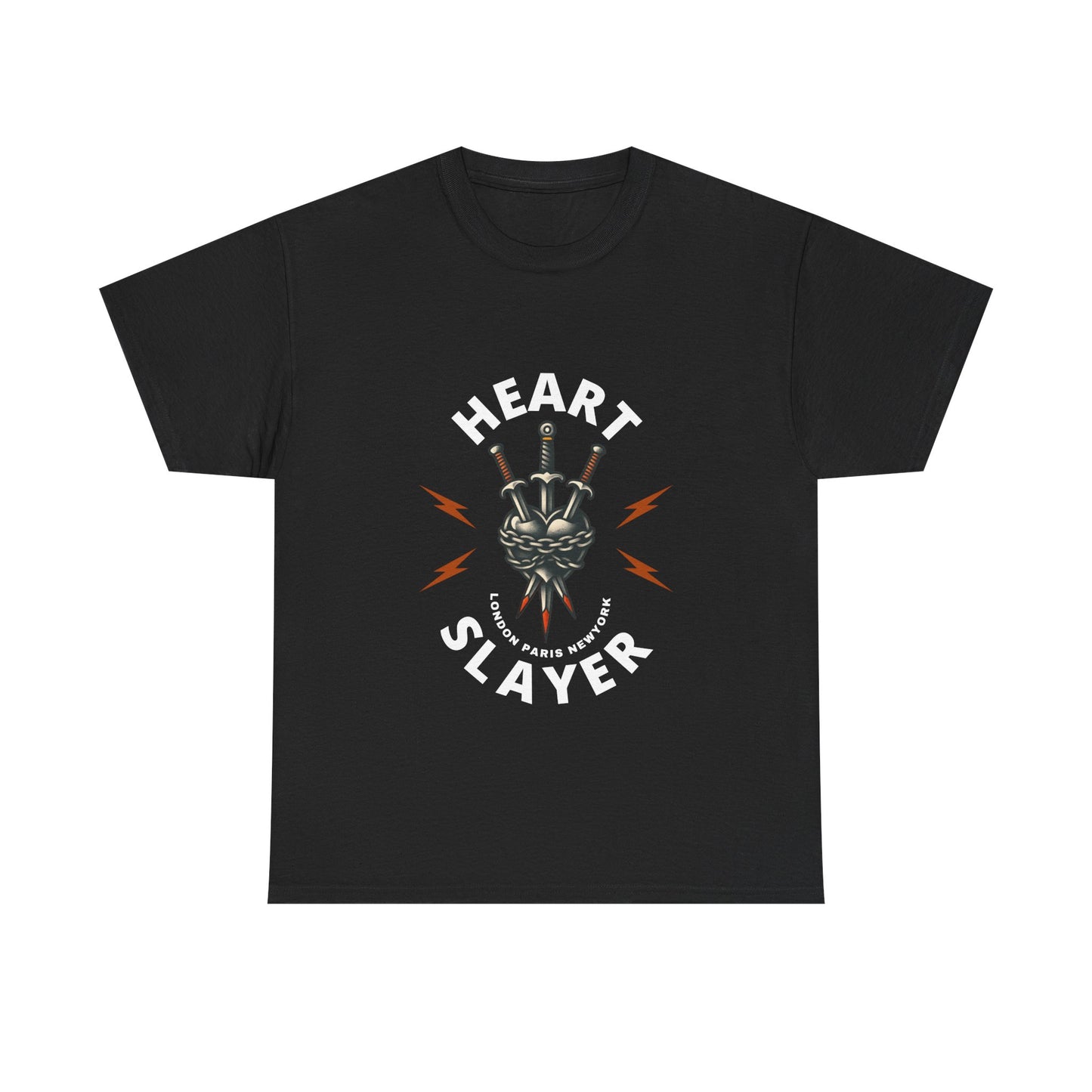 Gothic Tee Heart Slayer Design