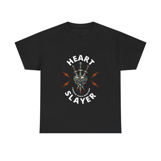 Gothic Tee Heart Slayer Design