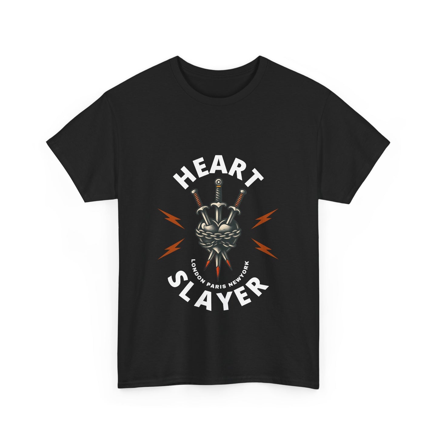 Gothic Tee Heart Slayer Design