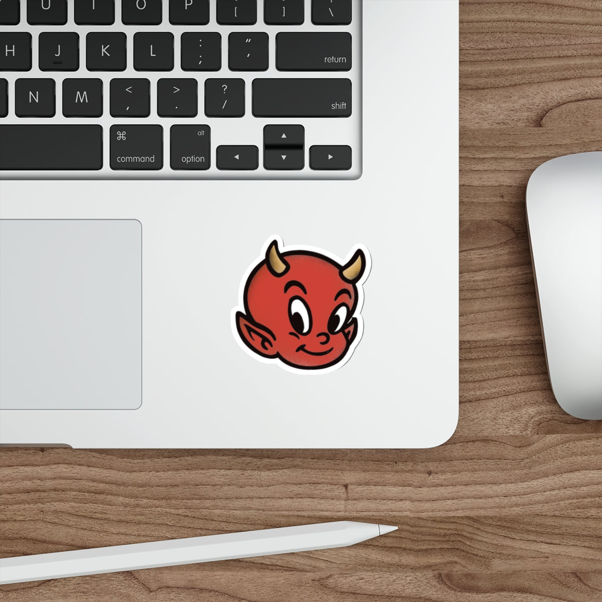 Hot Stuff Playful Devil Die-Cut Stickers | Fun Decor for Laptops, Water Bottles, Scrapbooking, Halloween, Gifts