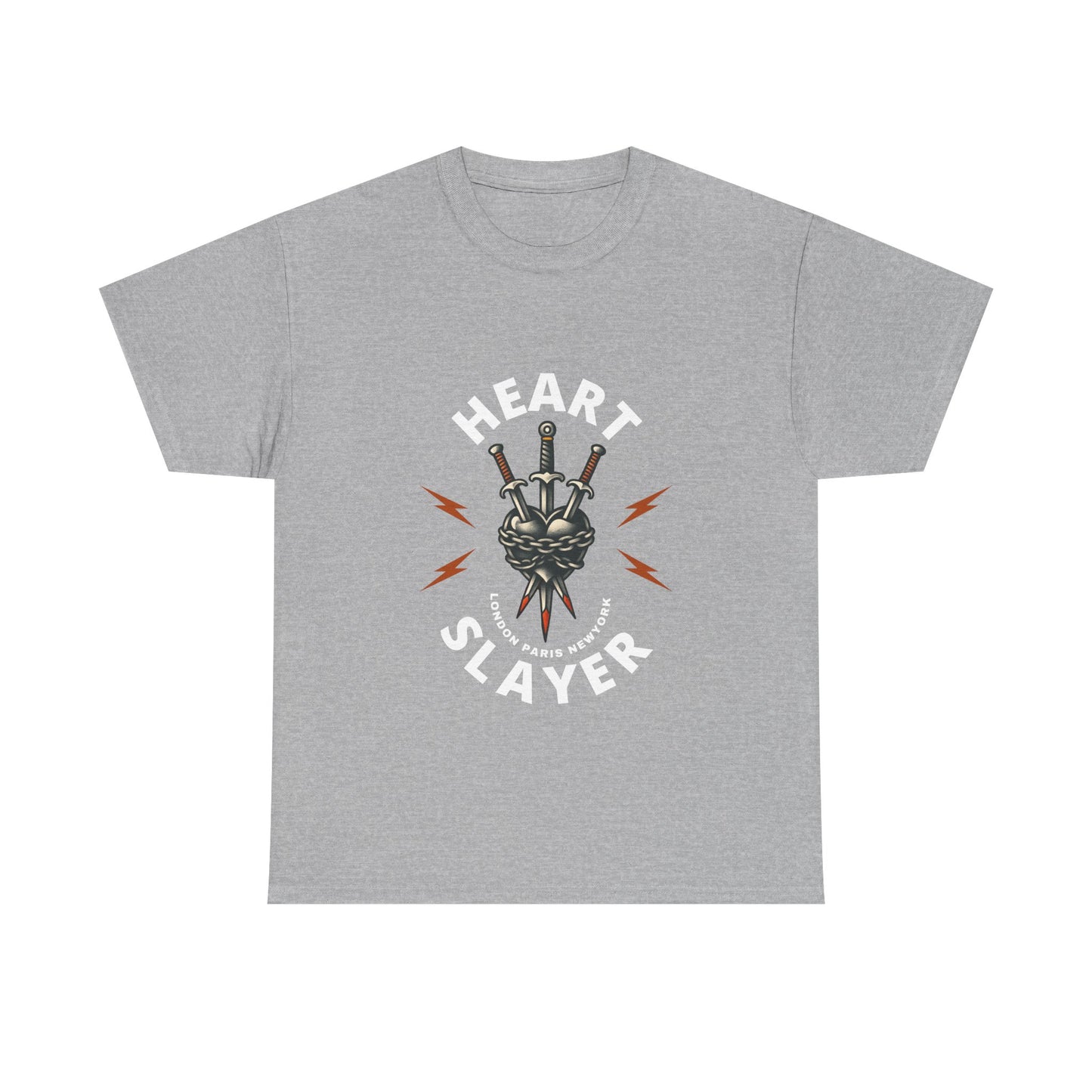Gothic Tee Heart Slayer Design