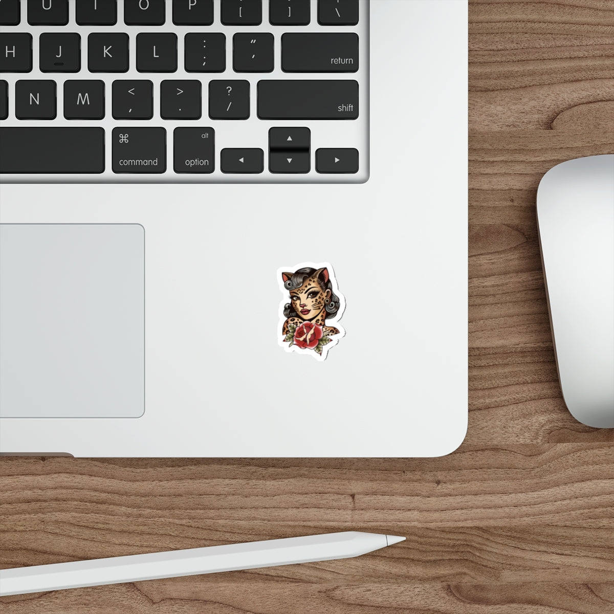 Kitty Babe Playful Devil Die-Cut Stickers | Fun Decor for Laptops, Water Bottles, Scrapbooking, Halloween, Gifts