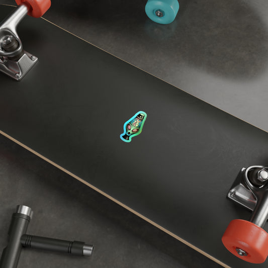 Stickers - Alien Lava Lamp Holographic Die-Cut