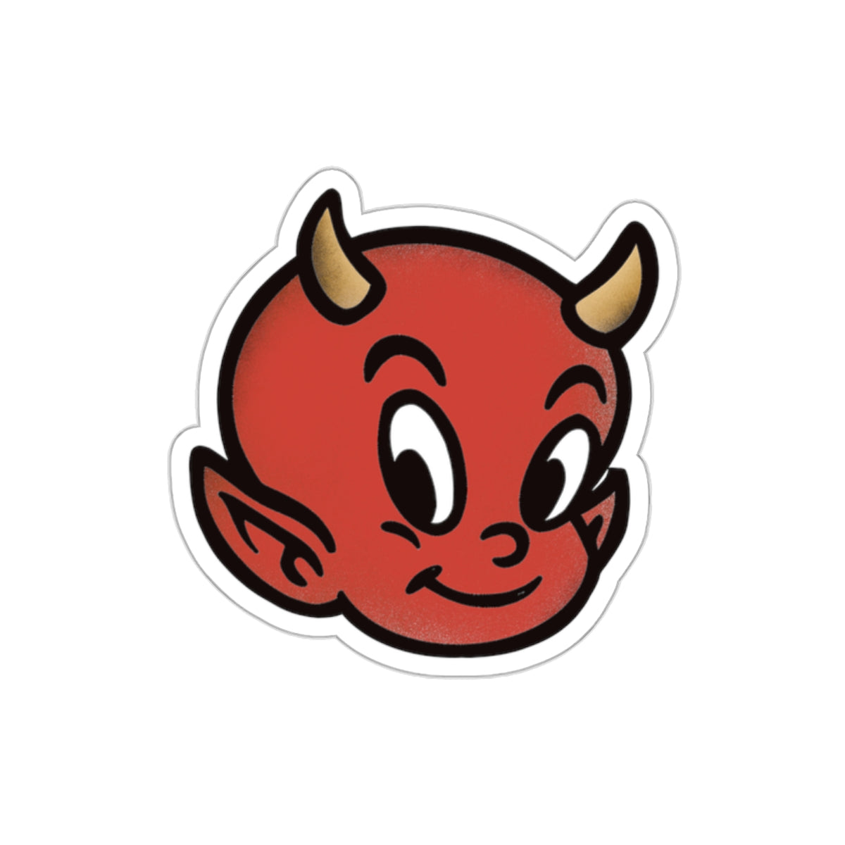 Hot Stuff Playful Devil Die-Cut Stickers | Fun Decor for Laptops, Water Bottles, Scrapbooking, Halloween, Gifts