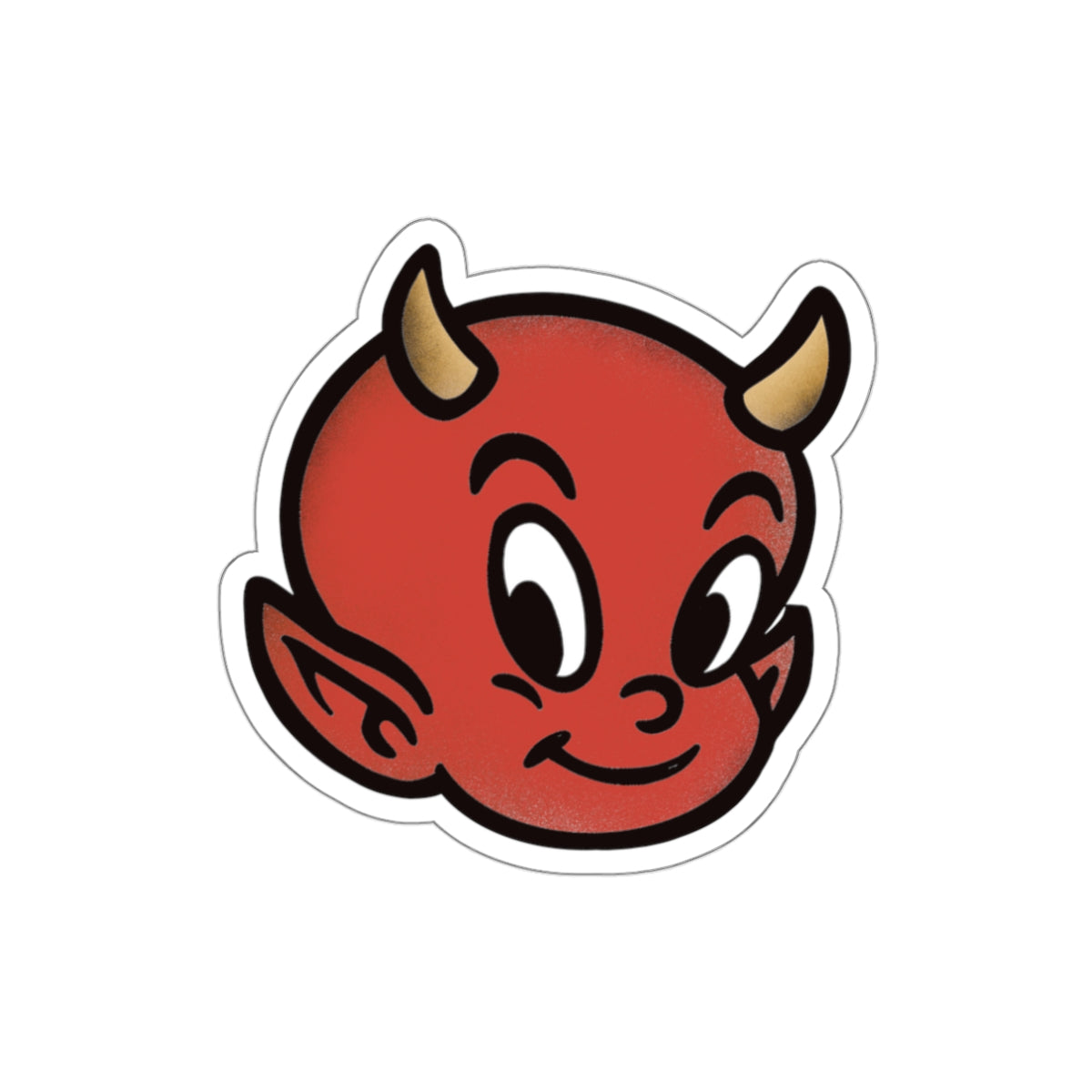 Hot Stuff Playful Devil Die-Cut Stickers | Fun Decor for Laptops, Water Bottles, Scrapbooking, Halloween, Gifts