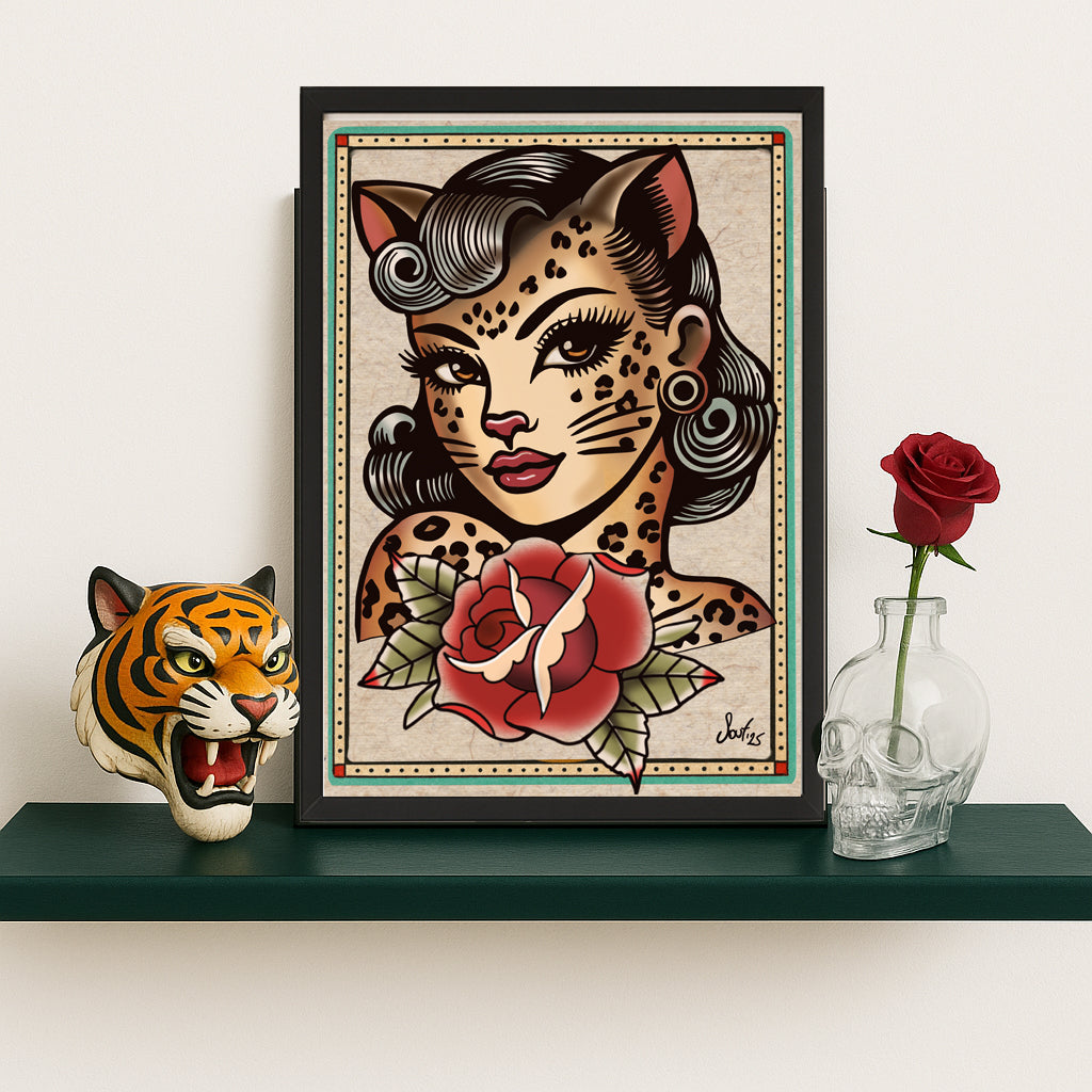 Fine Art Print - Kitty Babe