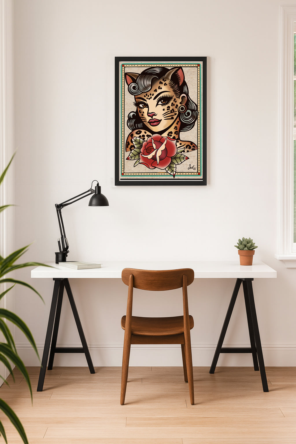 Fine Art Print - Kitty Babe